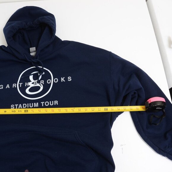 Garth Brooks Stadium Tour Gildan Heavy Blend Cotton Hoodie Sweatshirt Men's 2XL - Picture 8 of 12
